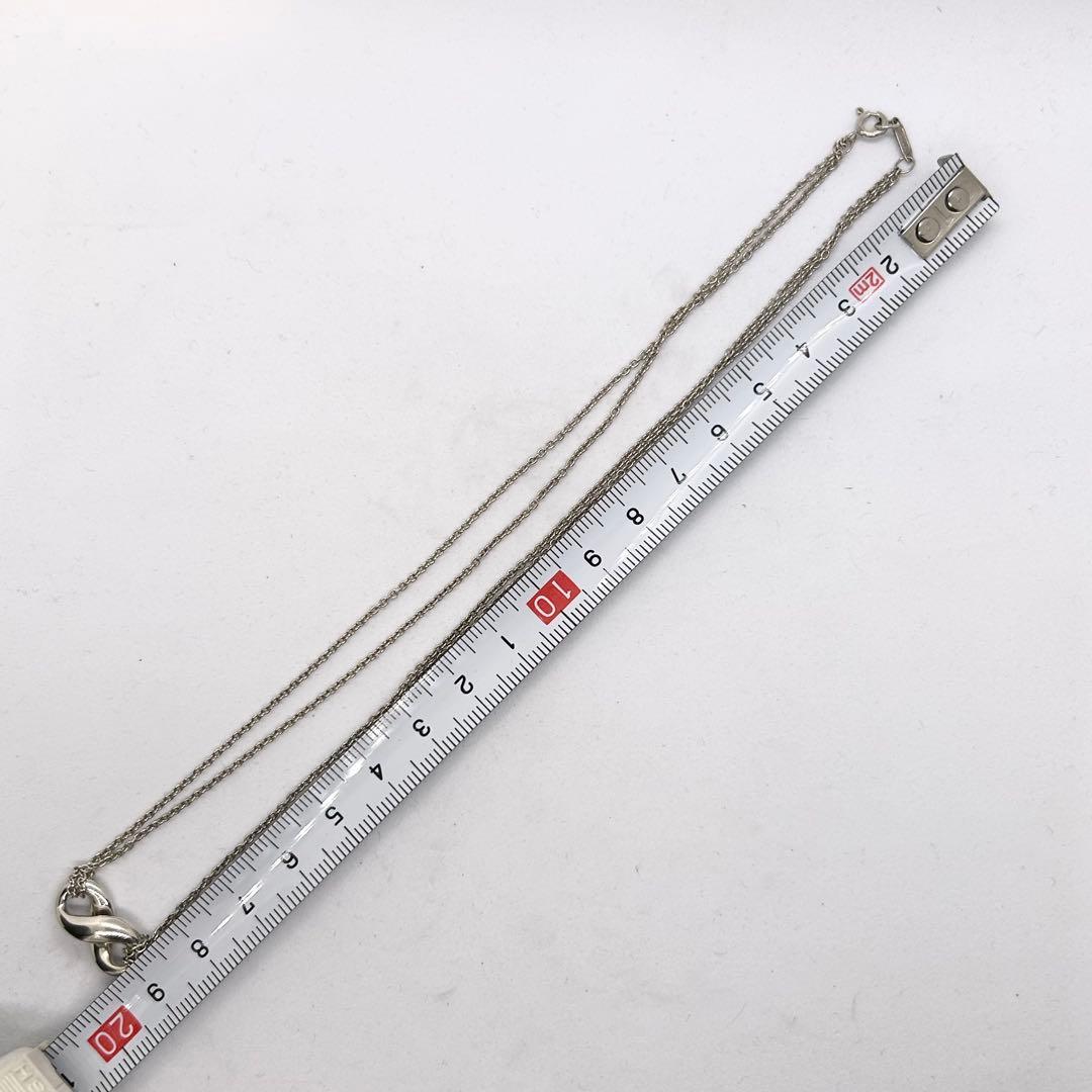 ティファニー❤️インフィニティ 無限モチーフ ネックレス シルバー ダブルチェーン