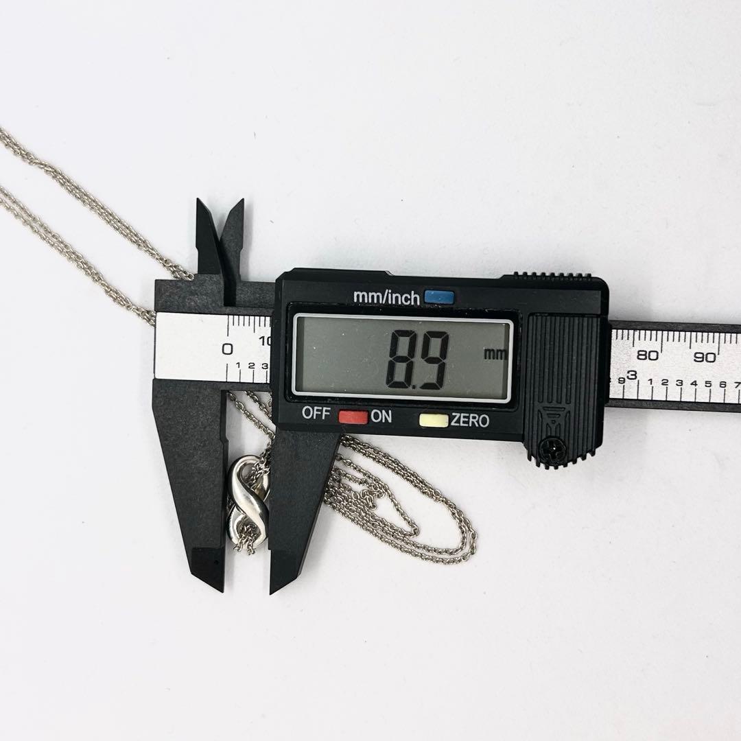 ティファニー❤️インフィニティ 無限モチーフ ネックレス シルバー ダブルチェーン