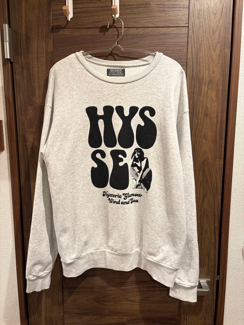 HYSTERIC GLAMOUR×WIND AND SEA スウェット