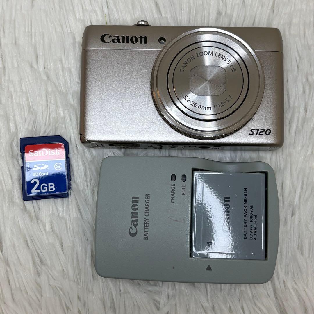 美品　Canon カメラ　PowerShot S120 PC2003 コンデジ