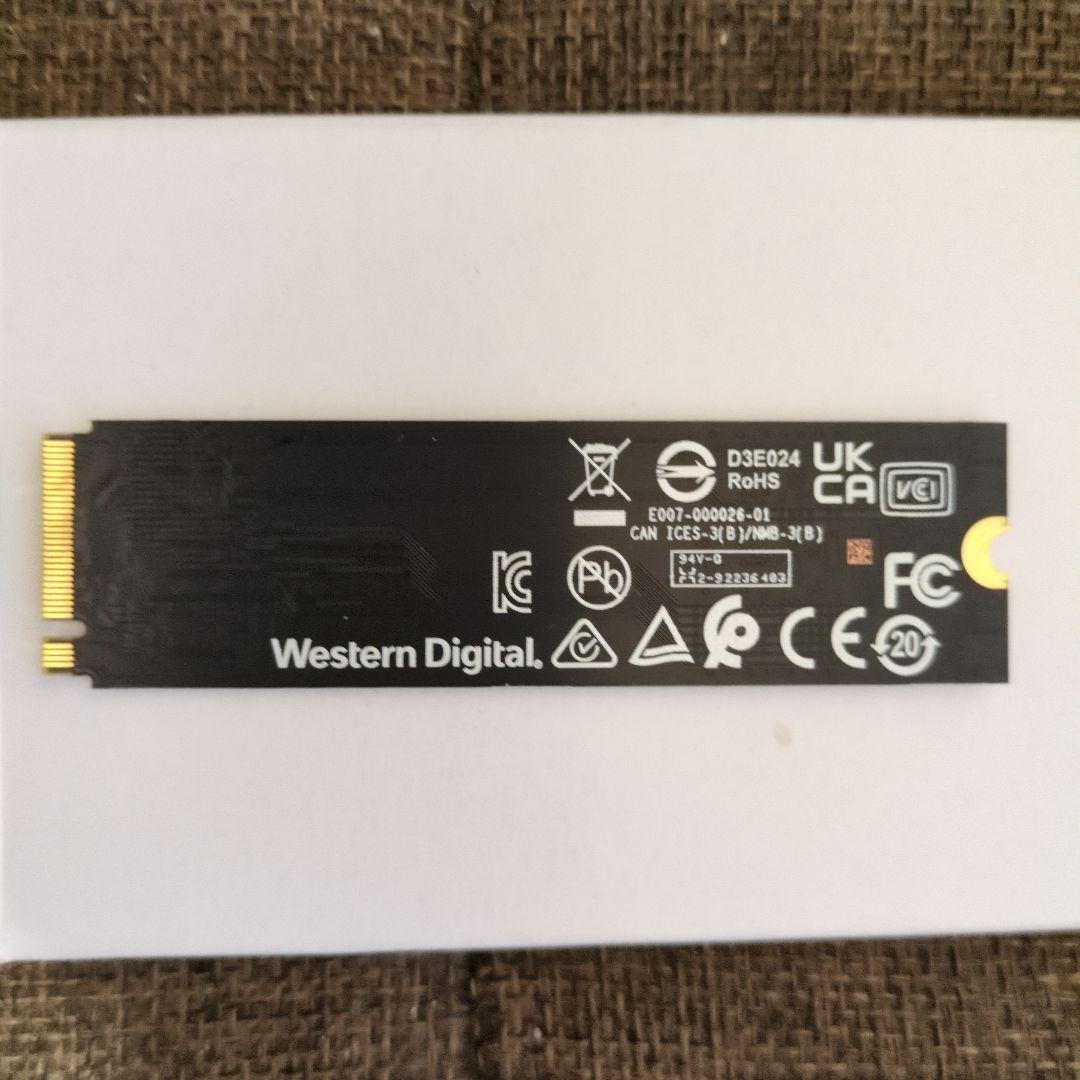 内蔵型SSD M.2 NVMe SSD 1TB - WD_BLACK SN770