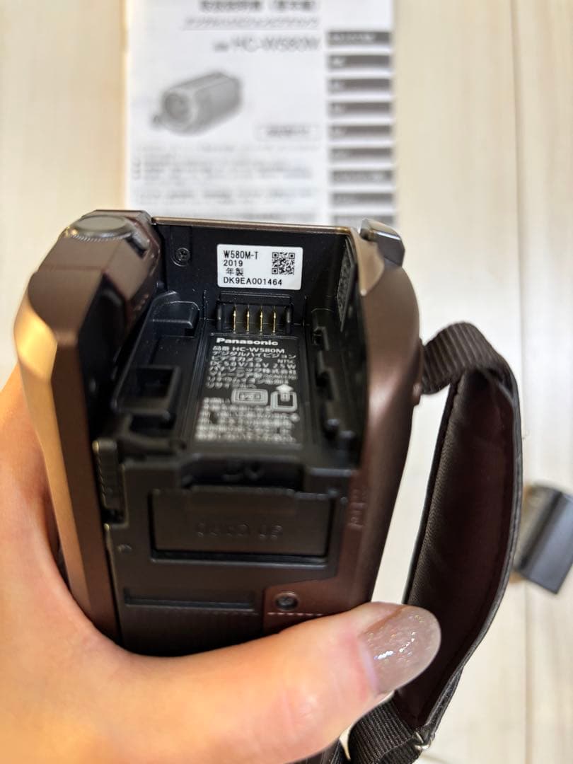 ほぼ未使用 Panasonic HC-W580M デジタルビデオカメラ
