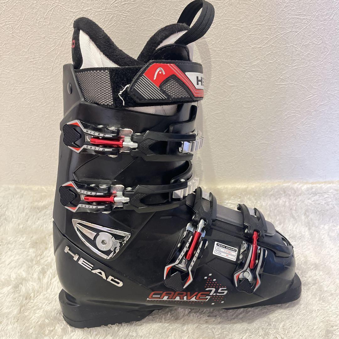 HEAD スキーブーツ CARVE 7.5 25.0 25.5