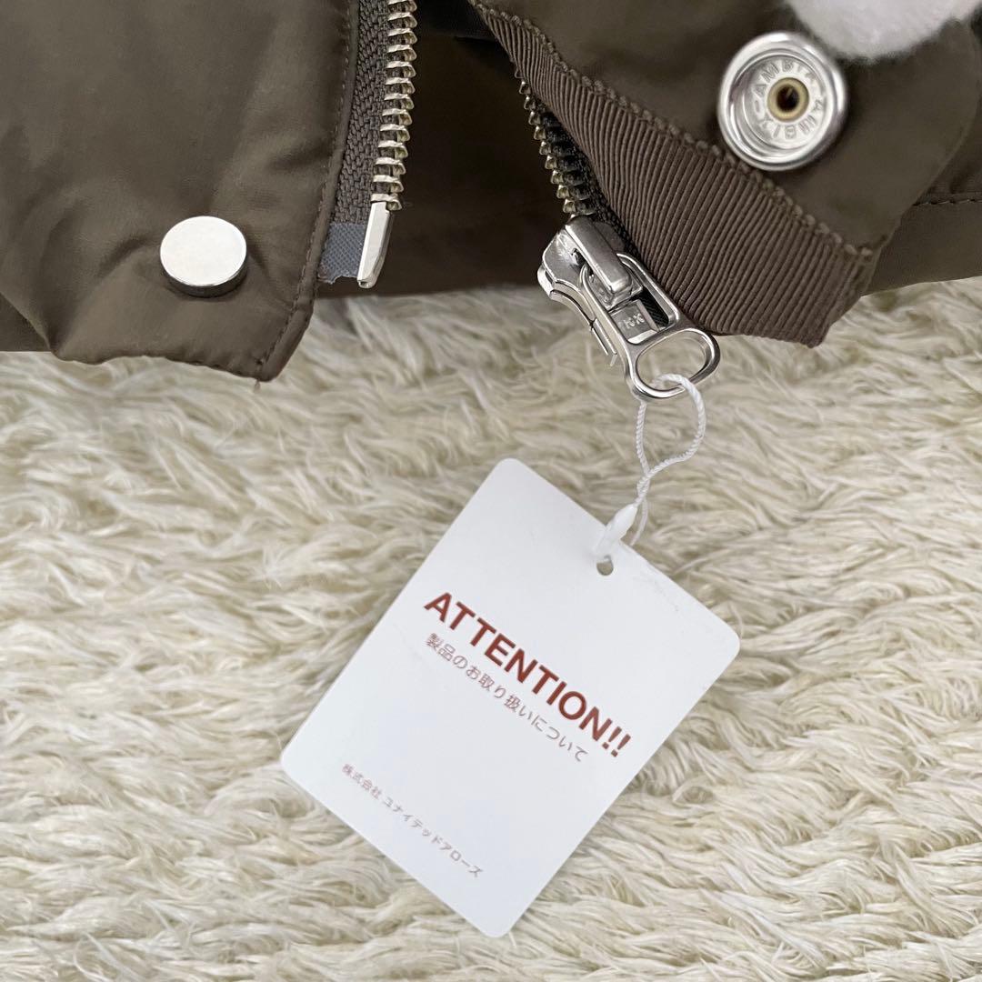 【未使用タグ付き】ユナイテッドアローズ ダウンベスト ノーカラー XLサイズ