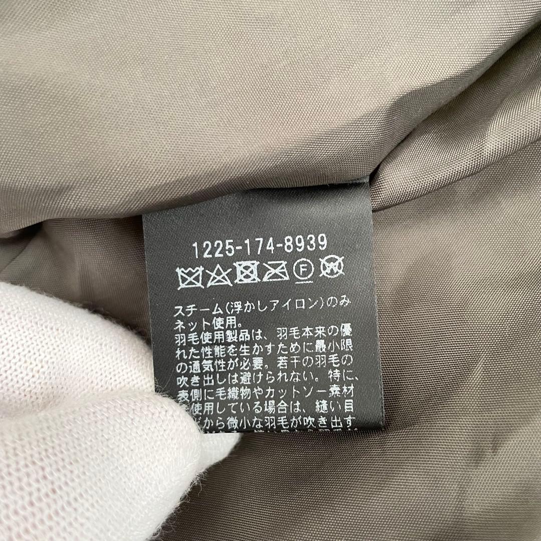 【未使用タグ付き】ユナイテッドアローズ ダウンベスト ノーカラー XLサイズ