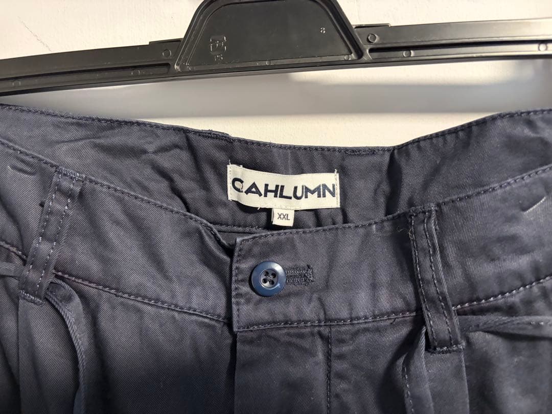 CAHLUMN　Organic Cotton 2 Tuck Chino Pant