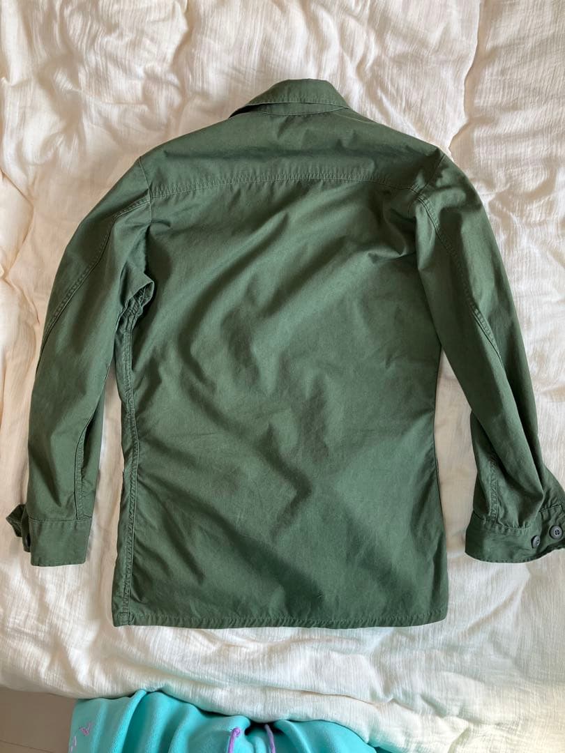 60's US ARMY ジャングルファティーグジャケット　XS-R