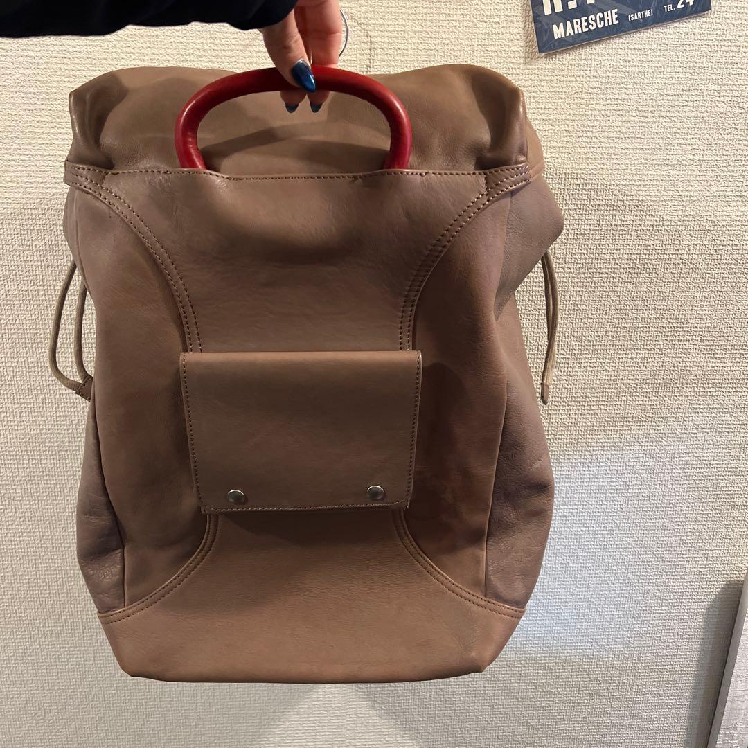 [最終値下げ]Maison Martin Margiela レザーバックパック