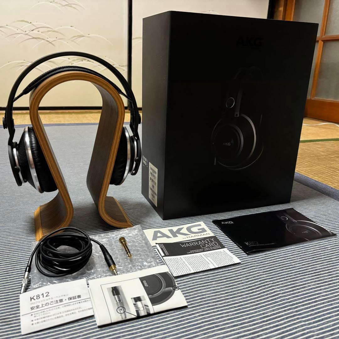 AKG K812 ヘッドホン 完品 動作確認済み