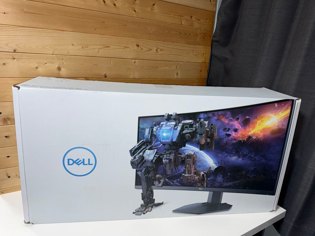 Dell S3422DWG 34インチ 曲面 ゲーミングモニター　湾曲モニター