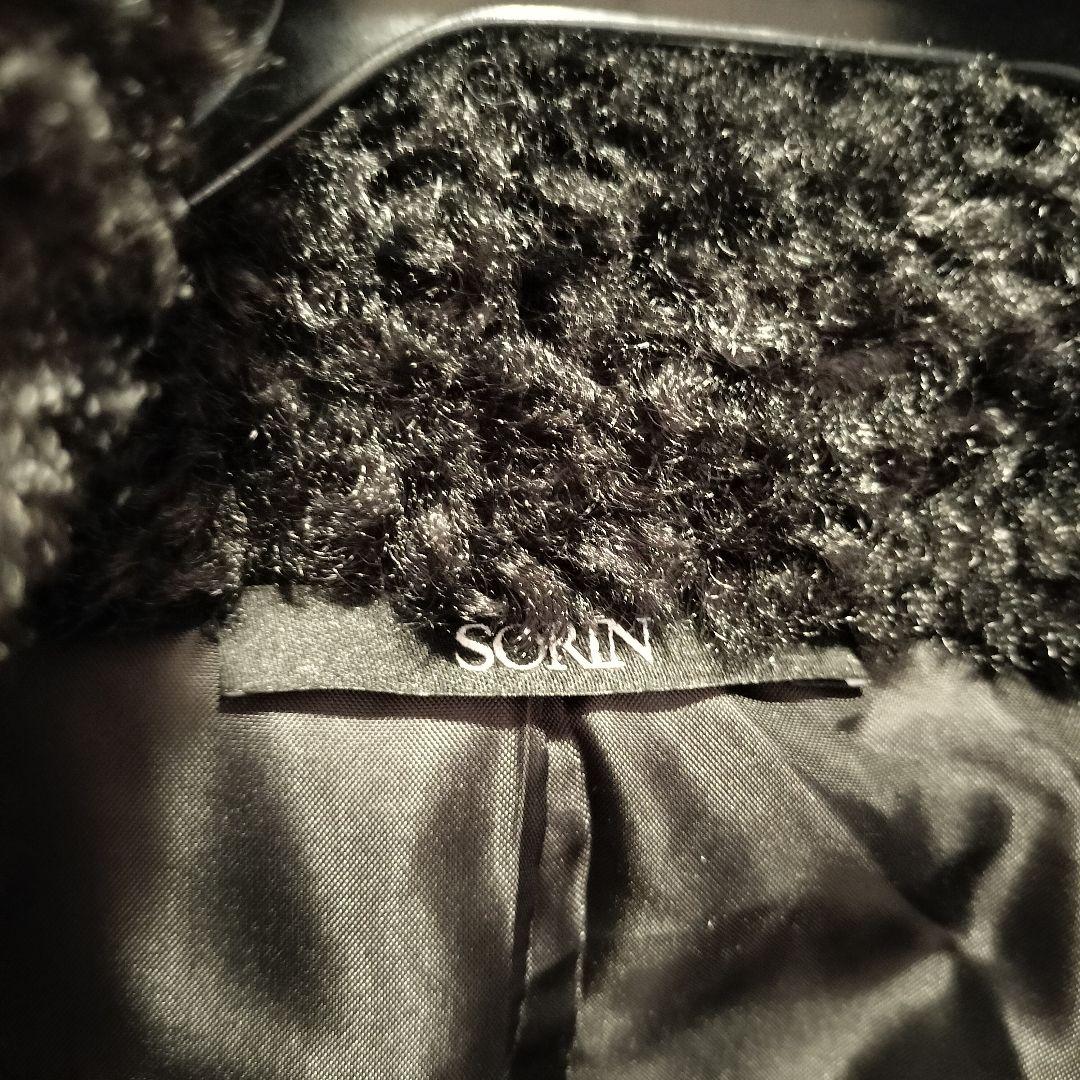 ＜SORIN＞Synthetic Fur Lace-up Cardiganタグ付