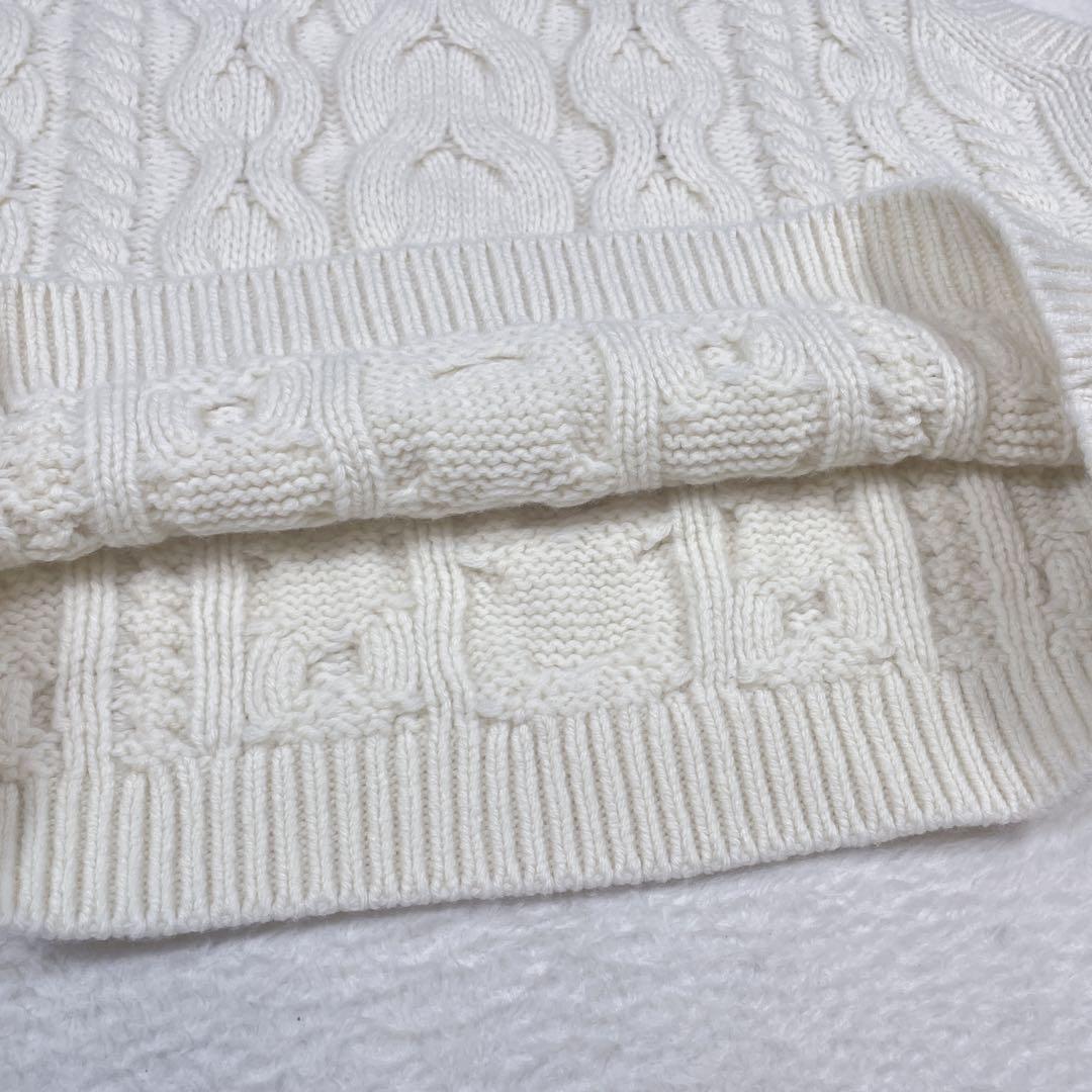 ナインチェ＊˚✧₊⁎24AW Theory ケーブルニット ノースリーブ