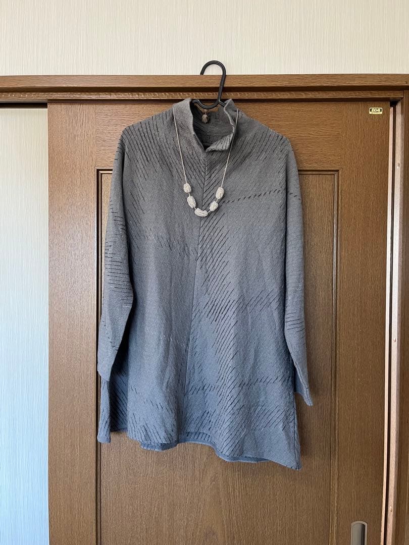 ヨーガンレール　グレー柄　チュニック