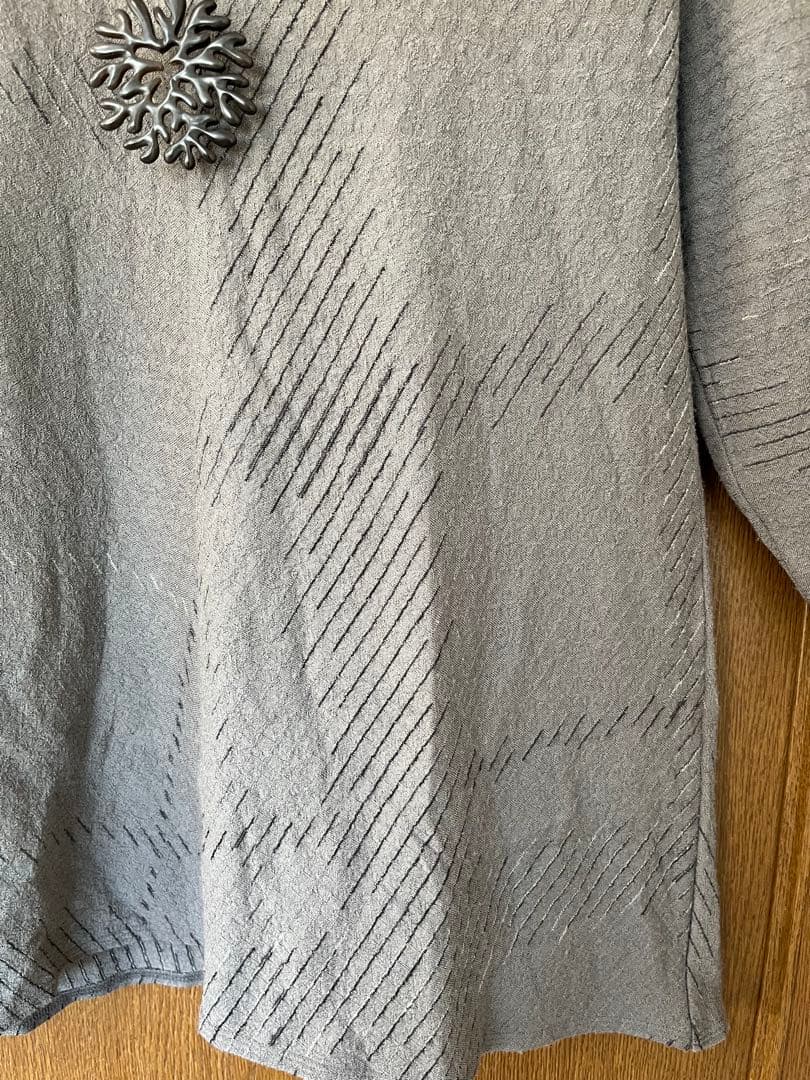 ヨーガンレール　グレー柄　チュニック