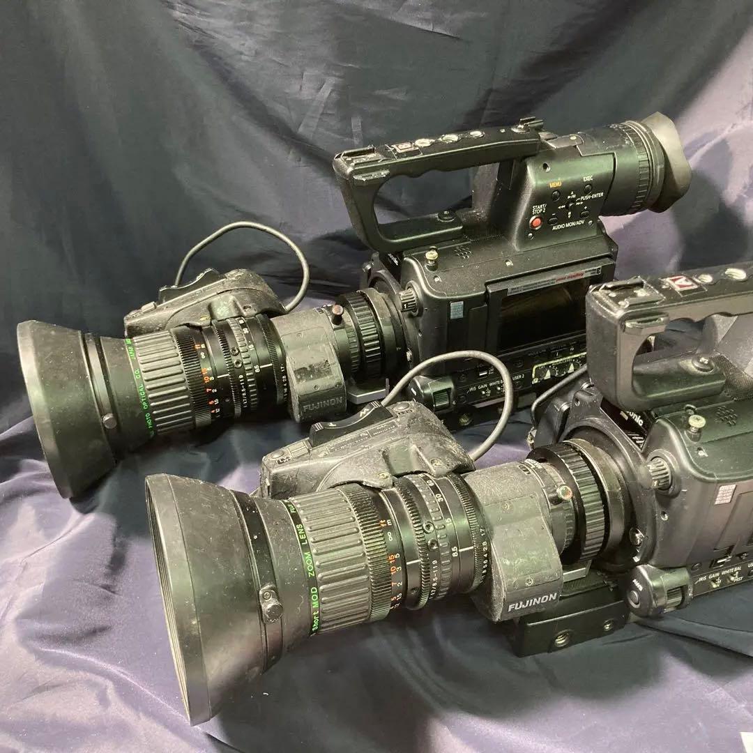 panasonic AG-AF105二台　放送用レンズ付き現状ジャンク扱い！