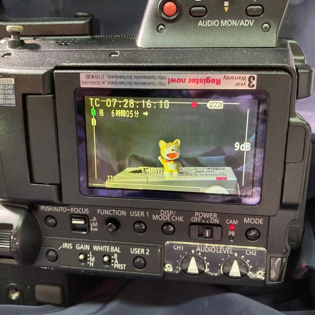 panasonic AG-AF105二台　放送用レンズ付き現状ジャンク扱い！