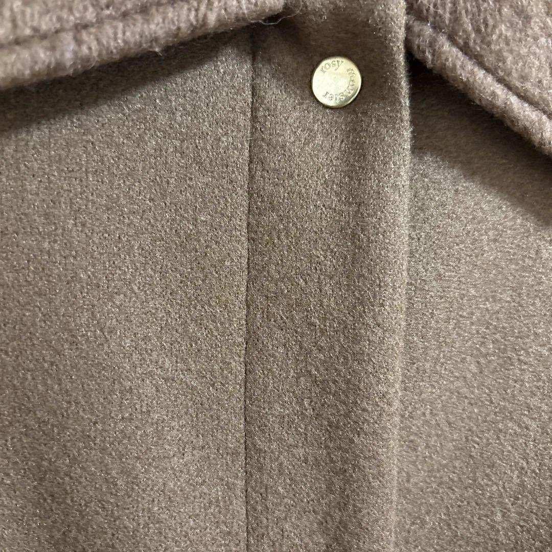 mi__na✫ プレッツェル　リボンジャケット　ブラウン