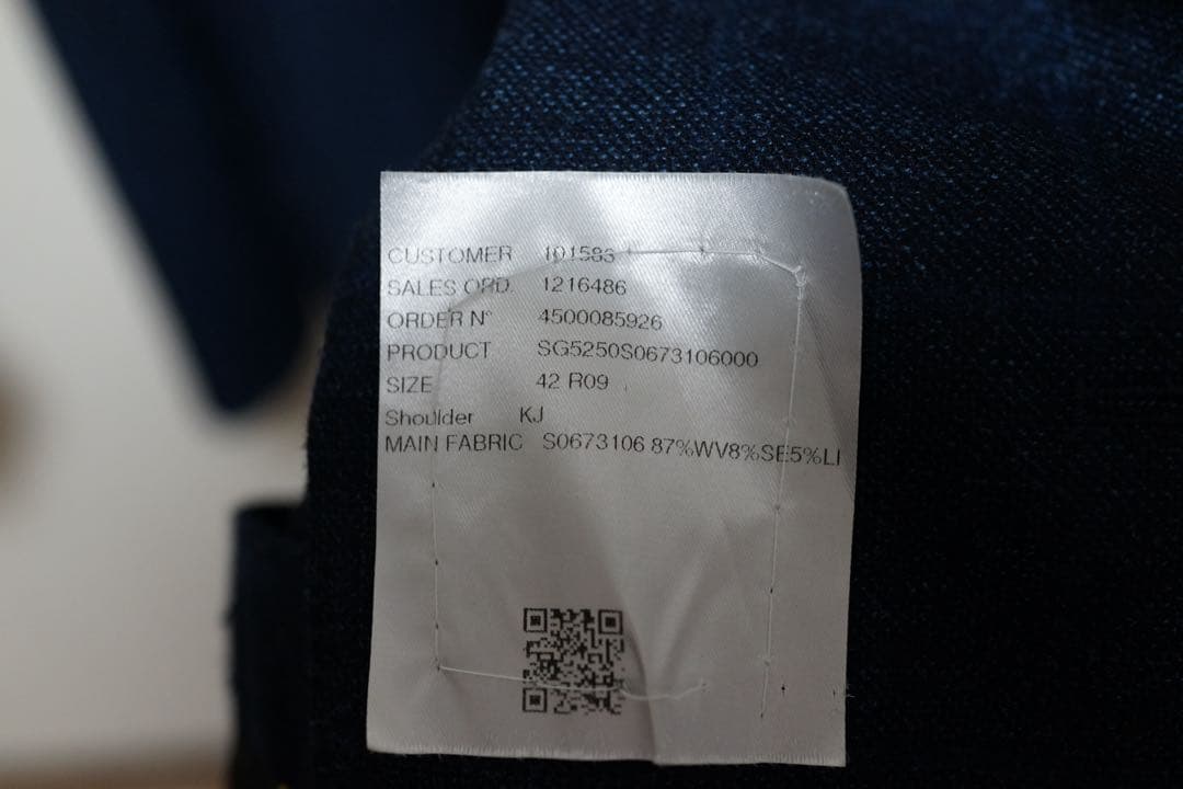 Sartorio テーラードジャケット