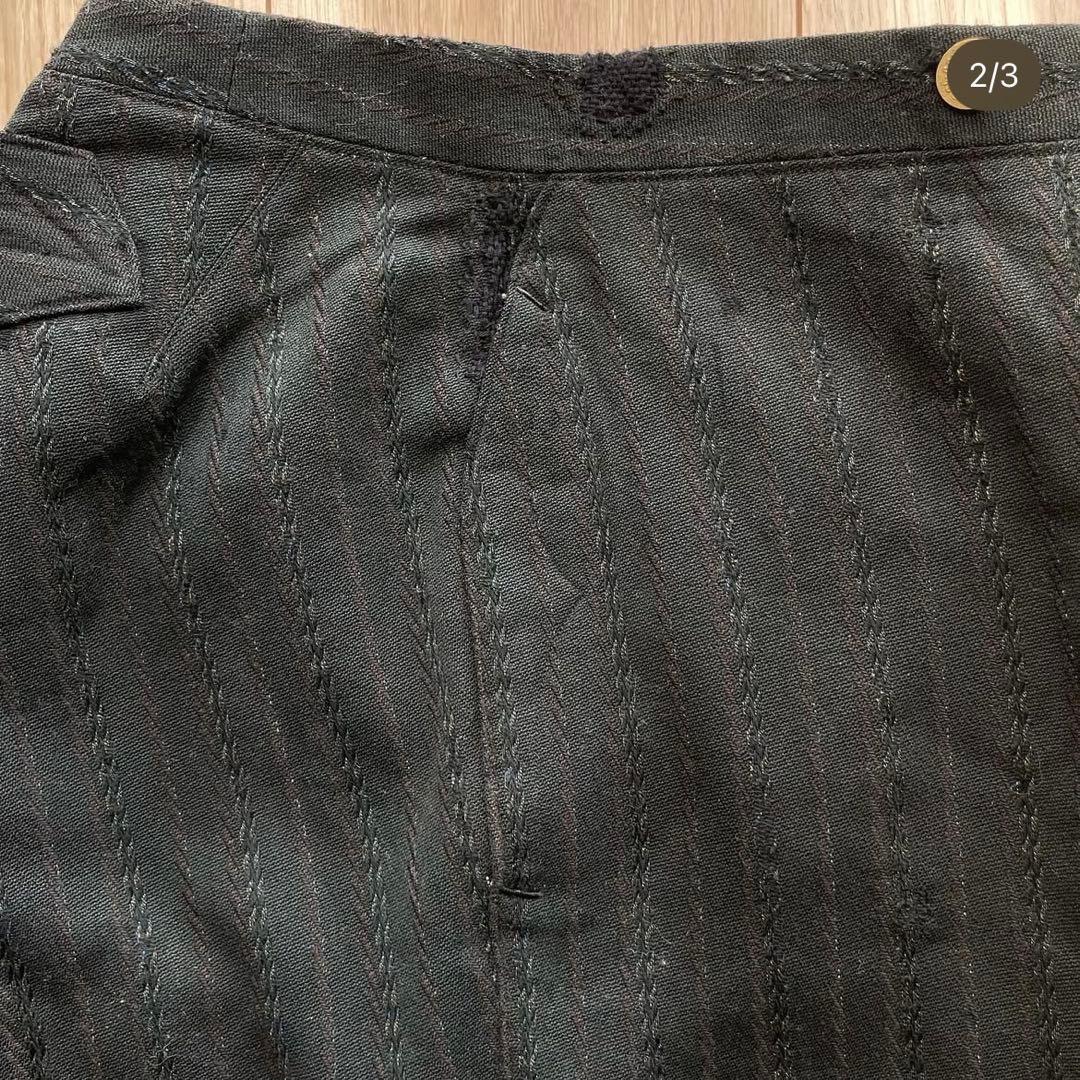 フレンチ ウールファーマーズトラウザーズ スペシャルファブリック ヴィンテージ