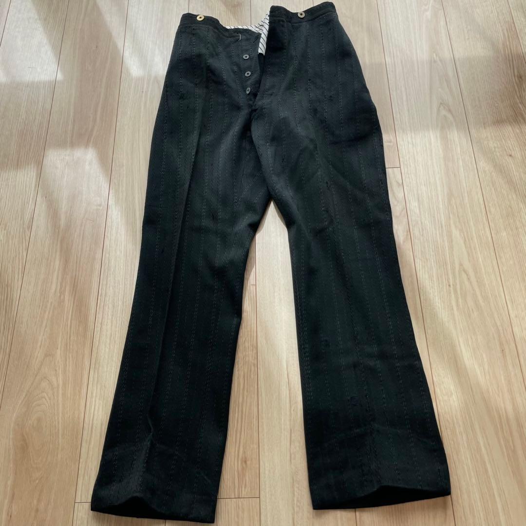 フレンチ ウールファーマーズトラウザーズ スペシャルファブリック ヴィンテージ