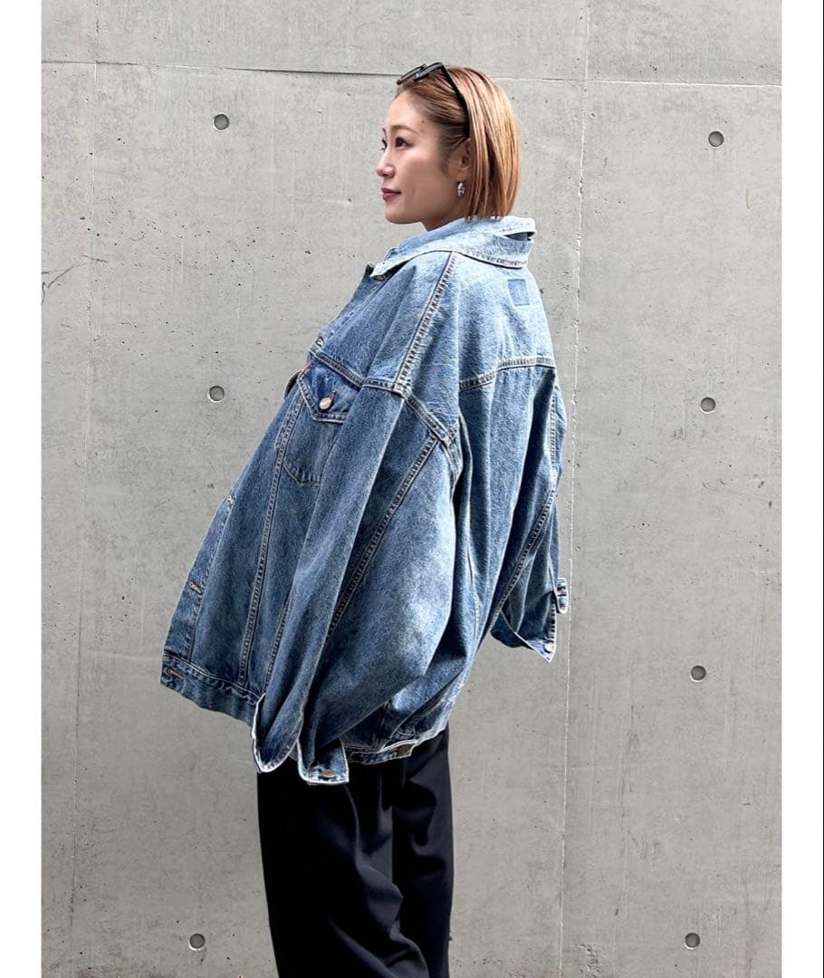 Ungrid ビッグシルエットデニムジャケット　ゆったり　大きいサイズ