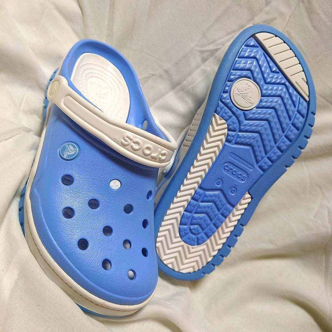 CROCSフロントコートМ８(26cm)ライトブルー未使用に近い