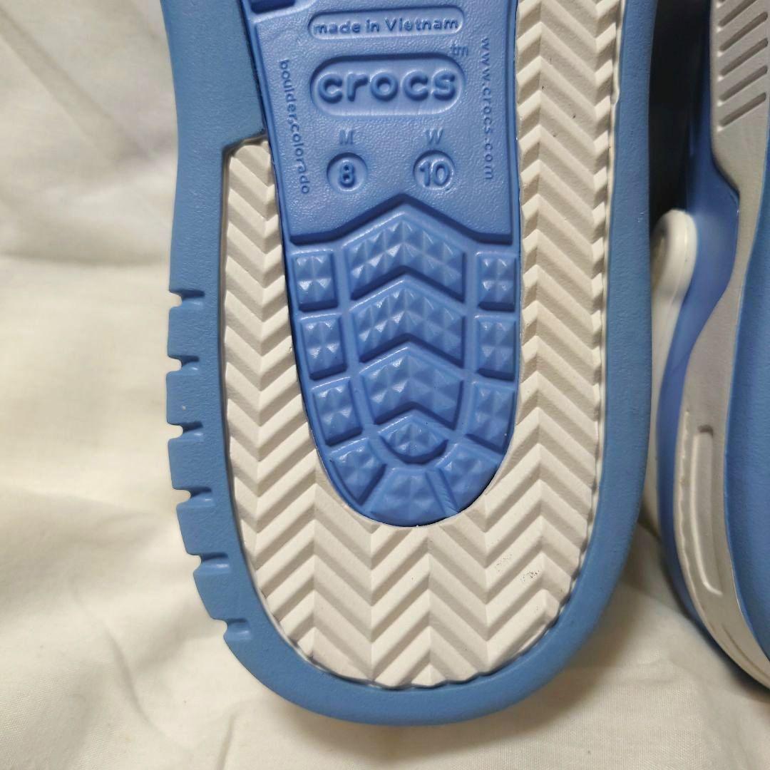 CROCSフロントコートМ８(26cm)ライトブルー未使用に近い