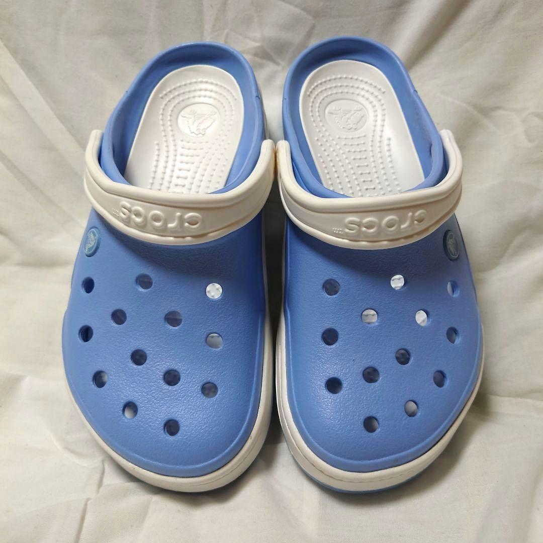 CROCSフロントコートМ８(26cm)ライトブルー未使用に近い