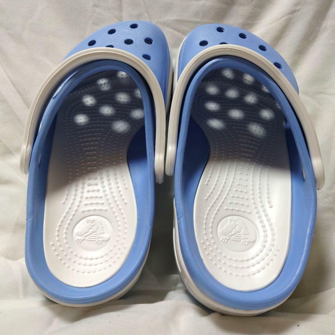 CROCSフロントコートМ８(26cm)ライトブルー未使用に近い