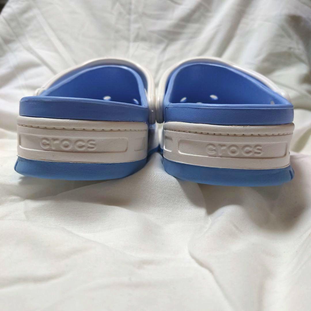 CROCSフロントコートМ８(26cm)ライトブルー未使用に近い