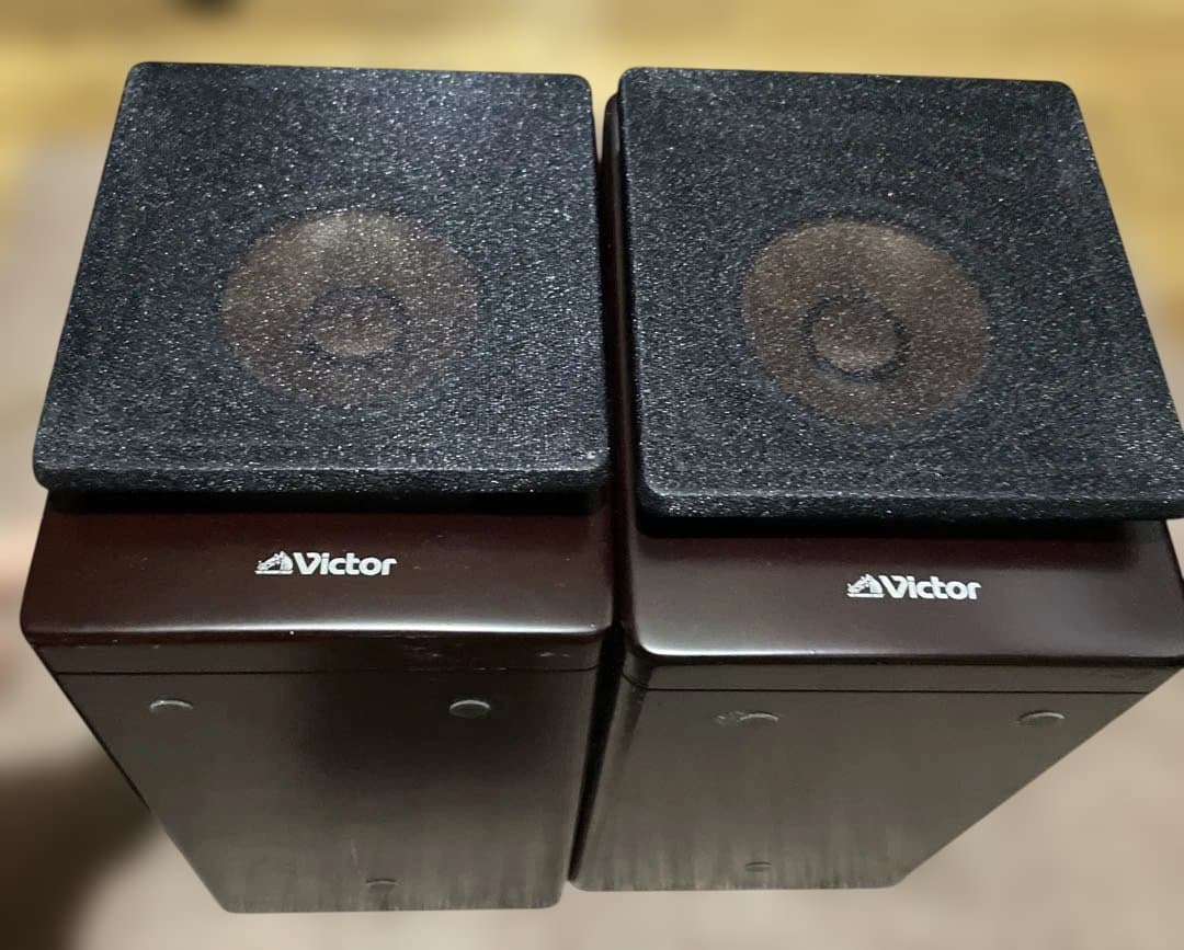 Victor コンパクトコンポ　CA-EXAR7 スピーカー左右　説明書付