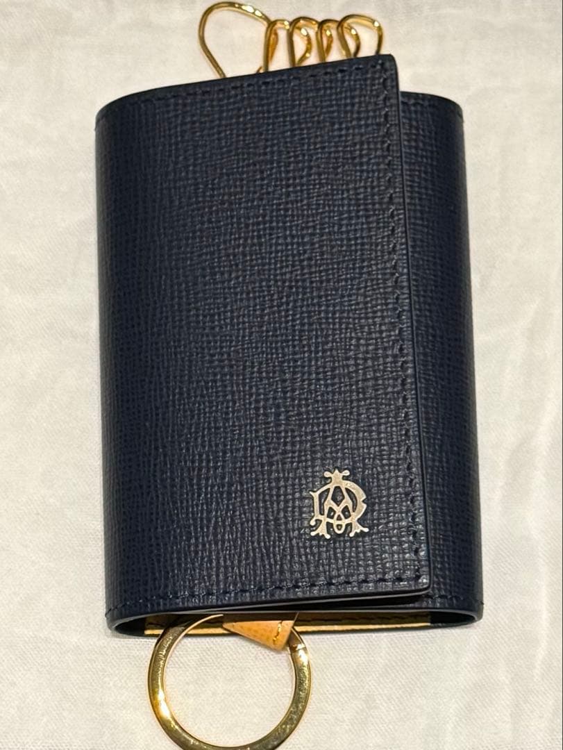 k*h様 Dunhillキーケース 新品 ネイビー