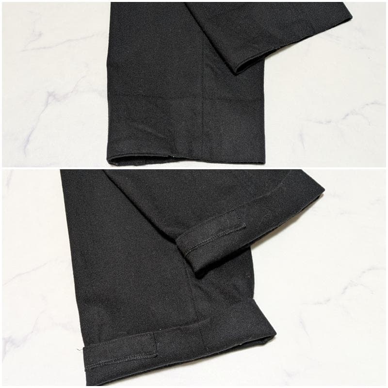 PT01 ウール混 SKINNY FIT ストレッチ スラックス 48