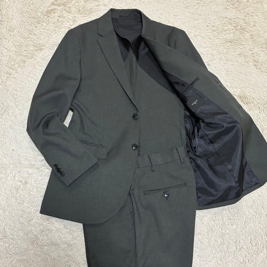 EDIFICE 2023モデル グレー 全方位 オクタワルツ スーツ セット