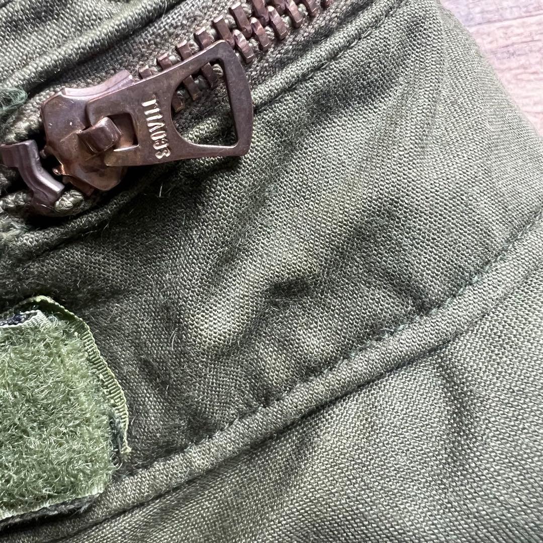 ポ*ん様 70s 米軍実物 M-65 フィールドジャケット LARGE SCOV