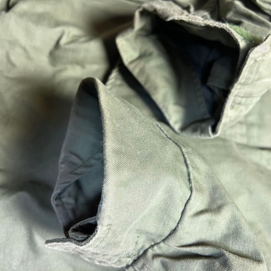 ポ*ん様 70s 米軍実物 M-65 フィールドジャケット LARGE SCOV