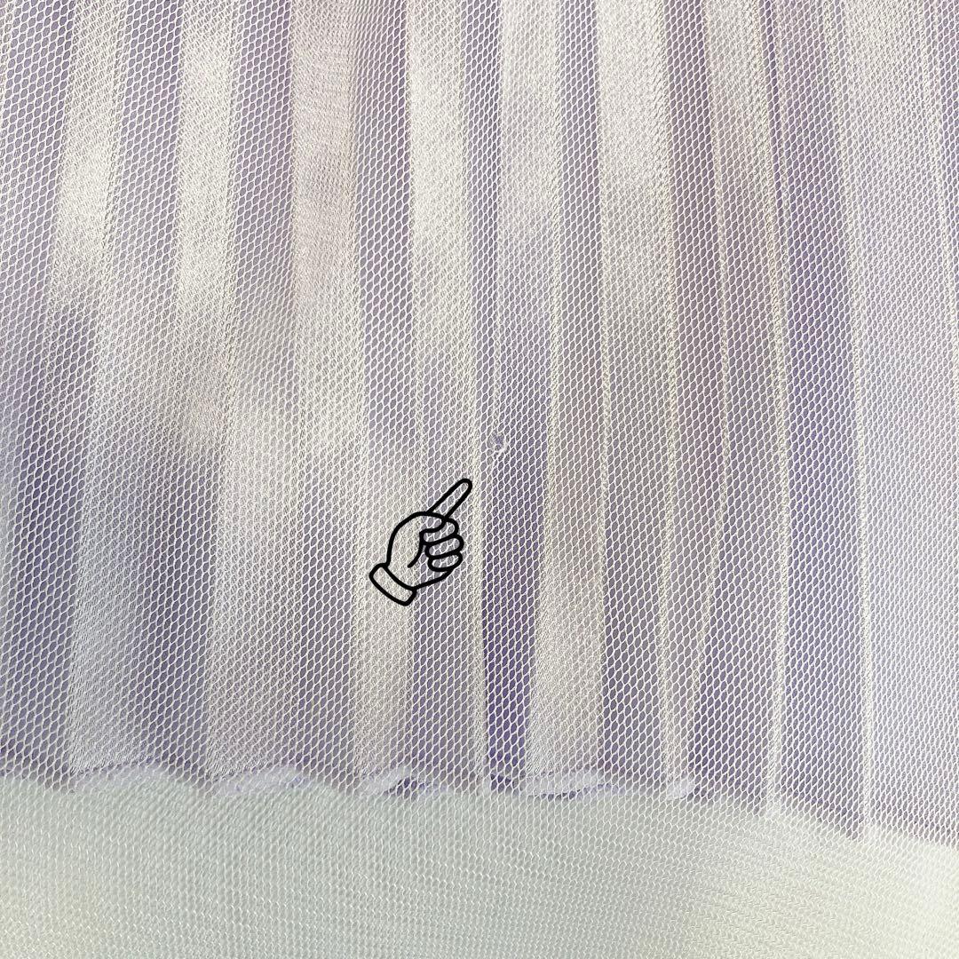 ラベンダー×ホワイト 120 セレモニー 入学 卒園 発表会 フォーマル