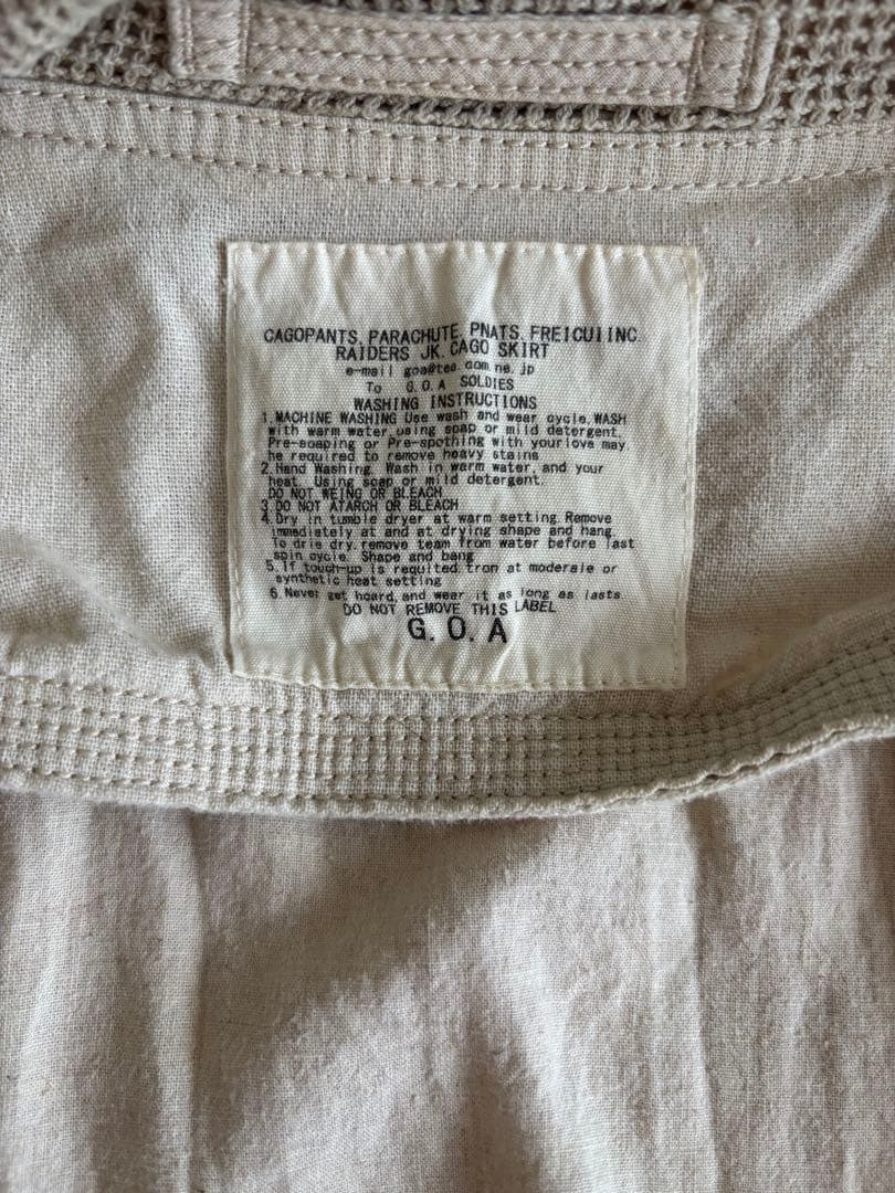 goaミニタリージャケット&ベスト