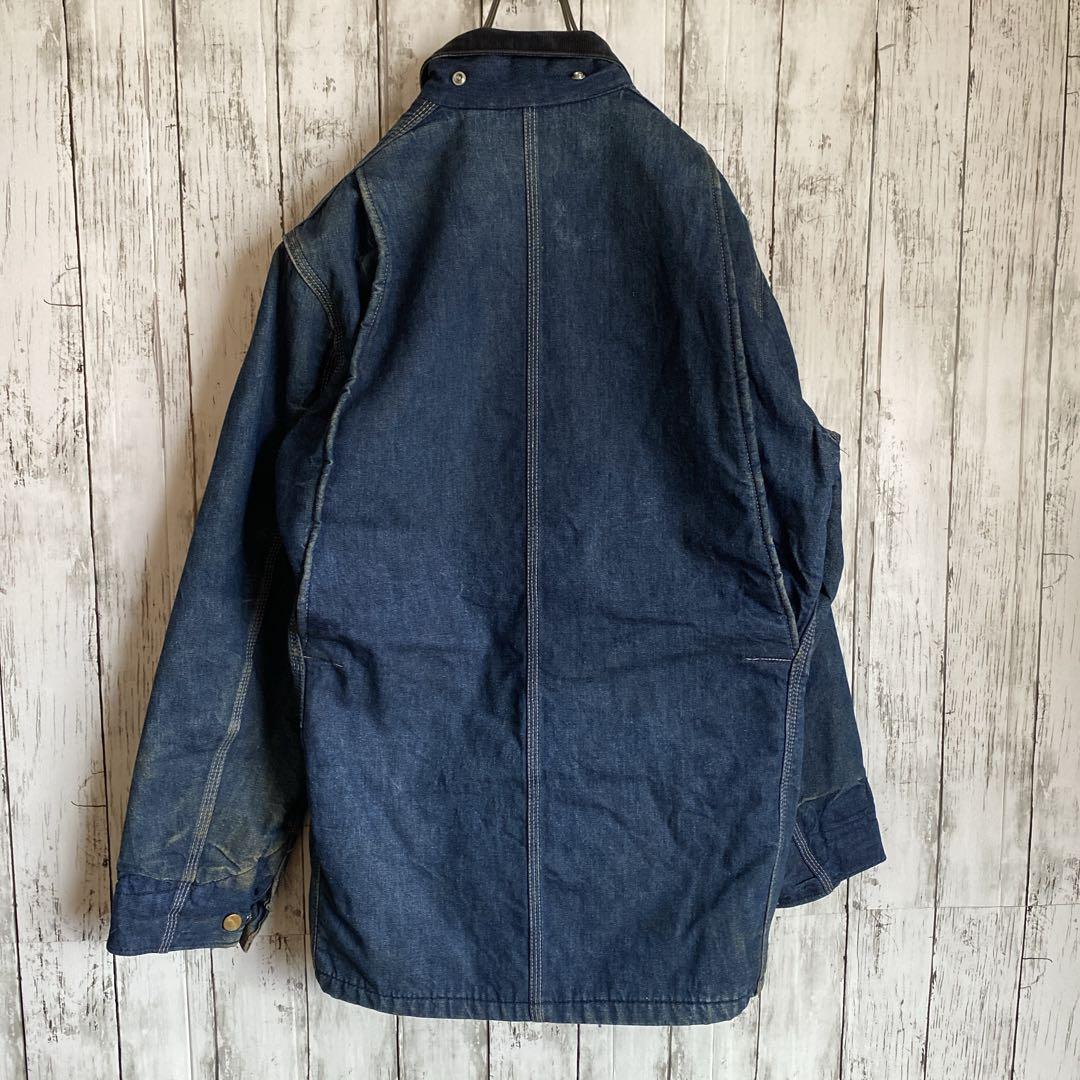 【TakTok-go 】カーハートデニムミシガンチョアコート8LCT 38