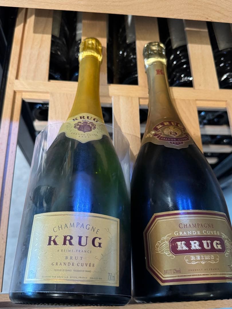 KRUG 2本　ブリュット・グラン・キュヴェ　クール便