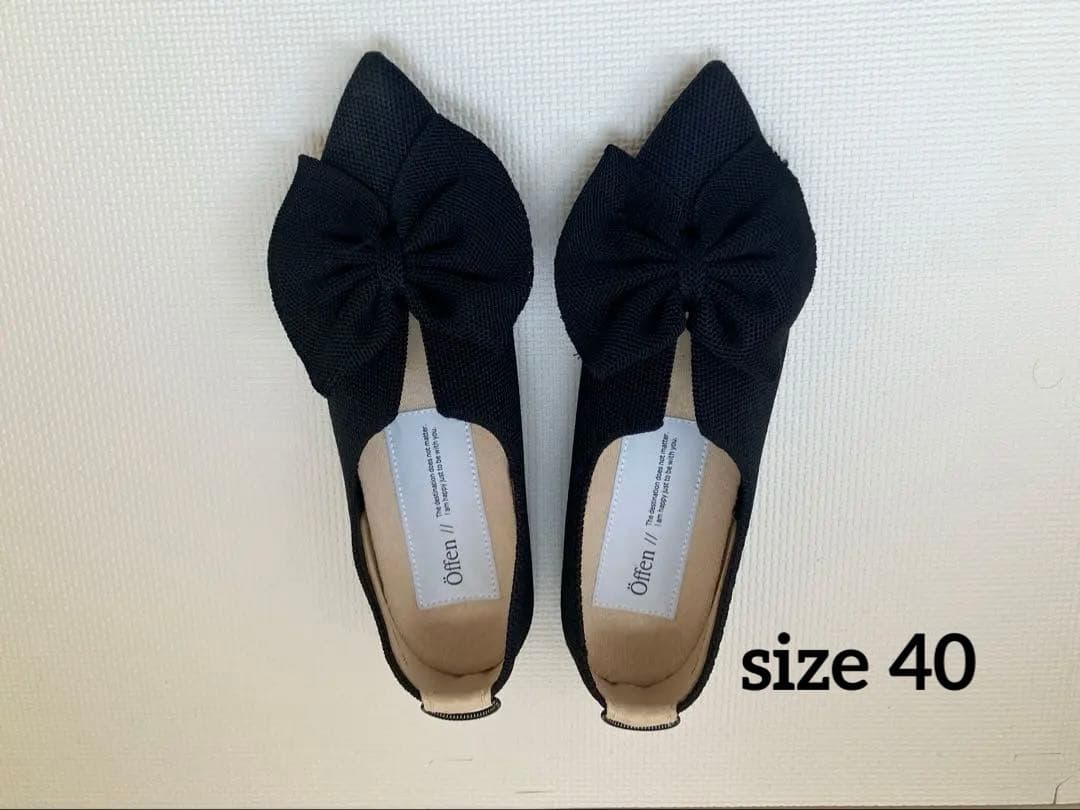 Öffen オッフェン pointed-BUTTFEE size40