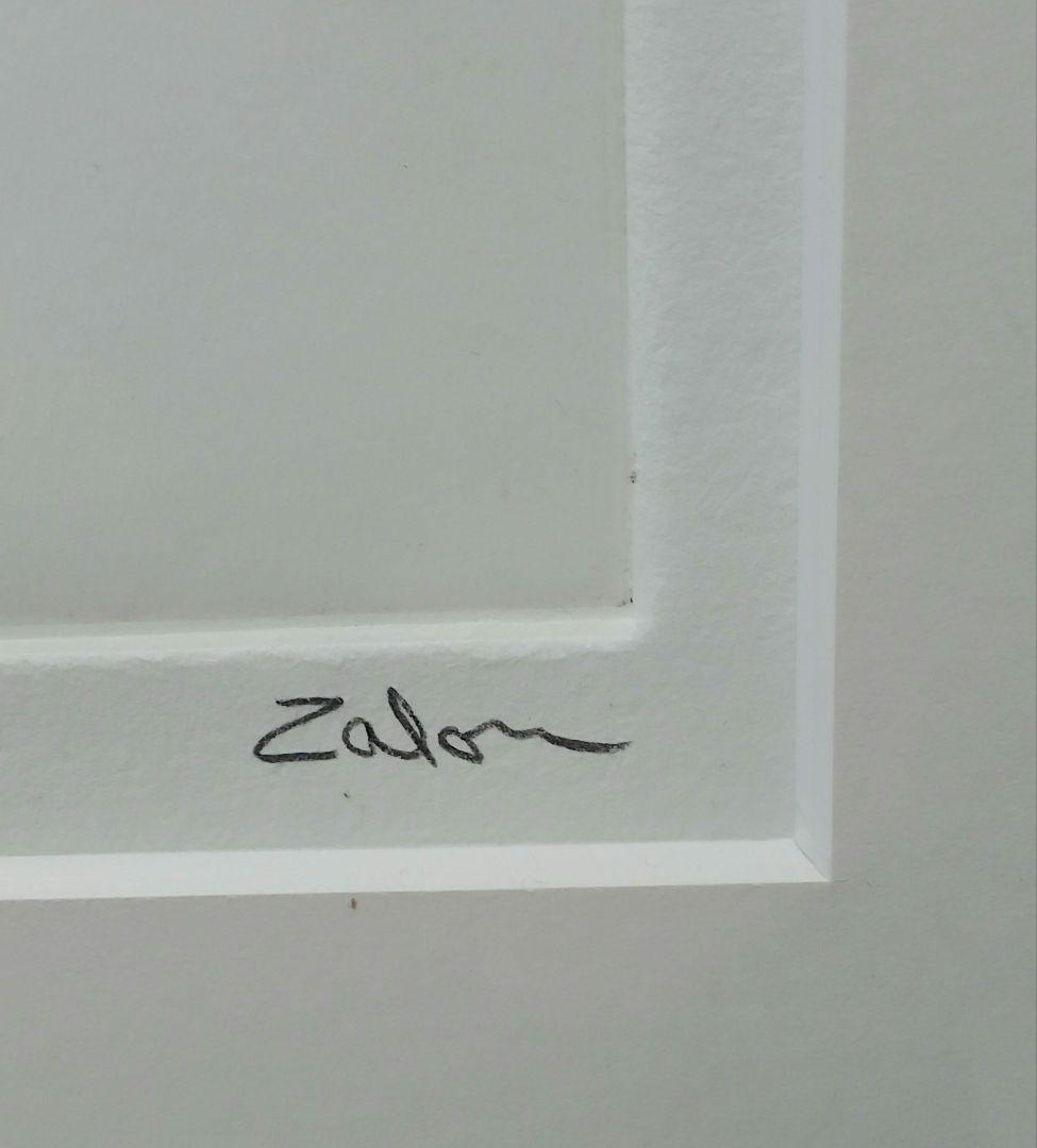 バーナード-ザロン作【SPOKES】自転車をモチーフとした版画 　25/150