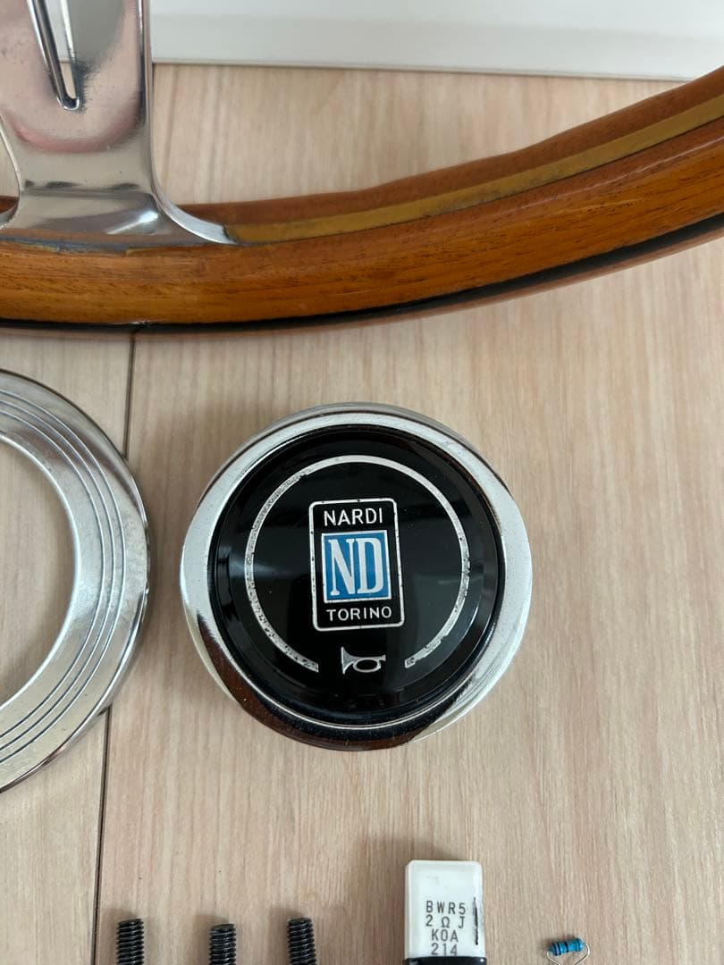 NARDI ナルディ　ウッドハンドル　36π