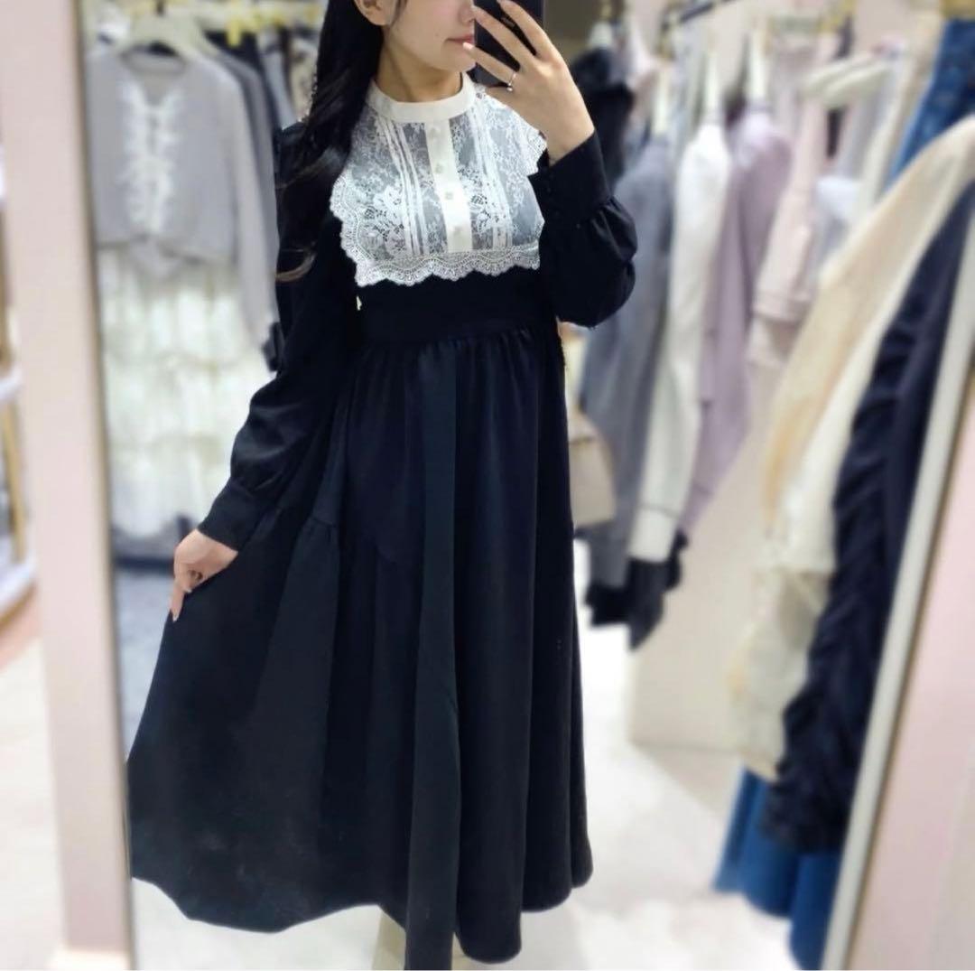 AnMILLE アンミール ヨークレースフレアOP