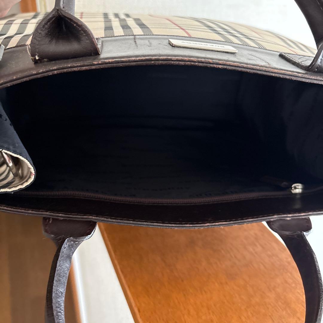 BURBERRY チェック柄 ビジネスバッグ