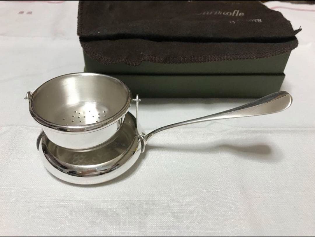 クリストフル ティーストレイナー 茶こし