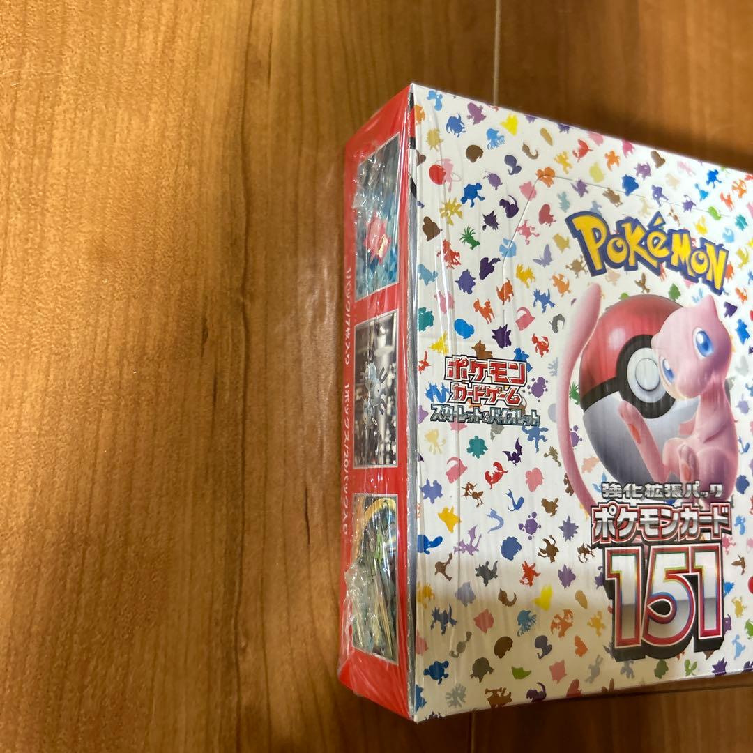 ポケモンカード151シュリンク付き1box