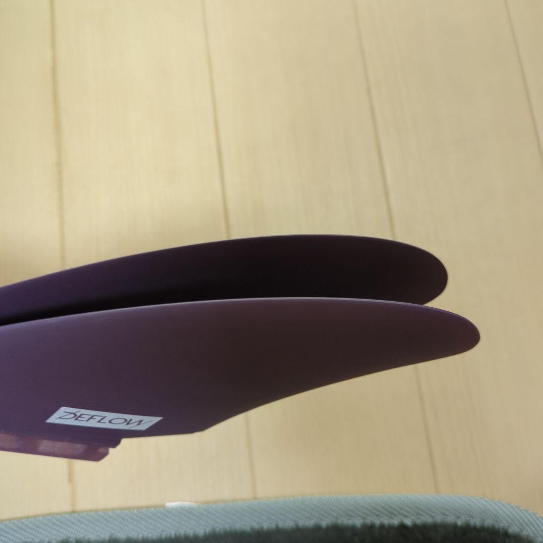 DEFLOW 紫 ツインフィン