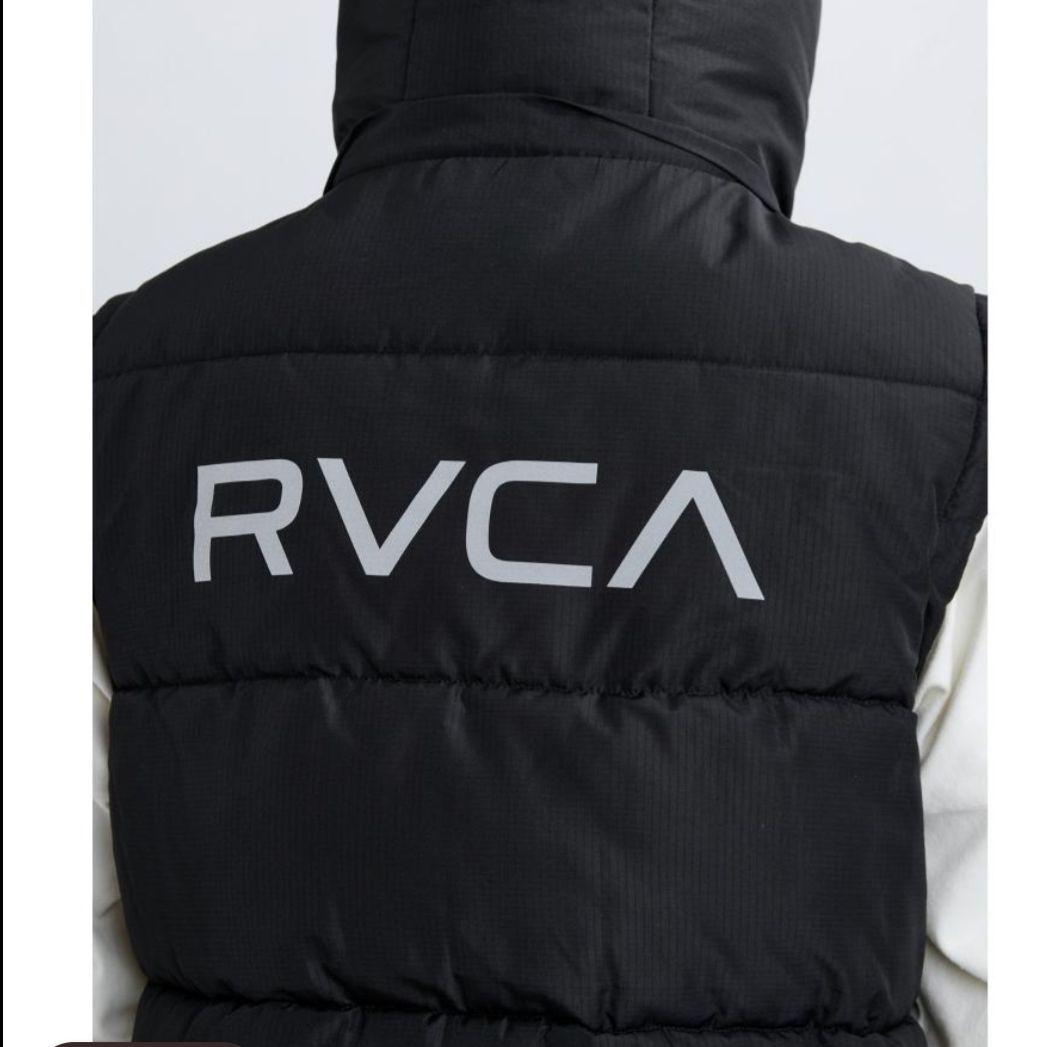 【新品】メンズ RVCA PUFFER VEST 2025年秋冬モデル　黒　L