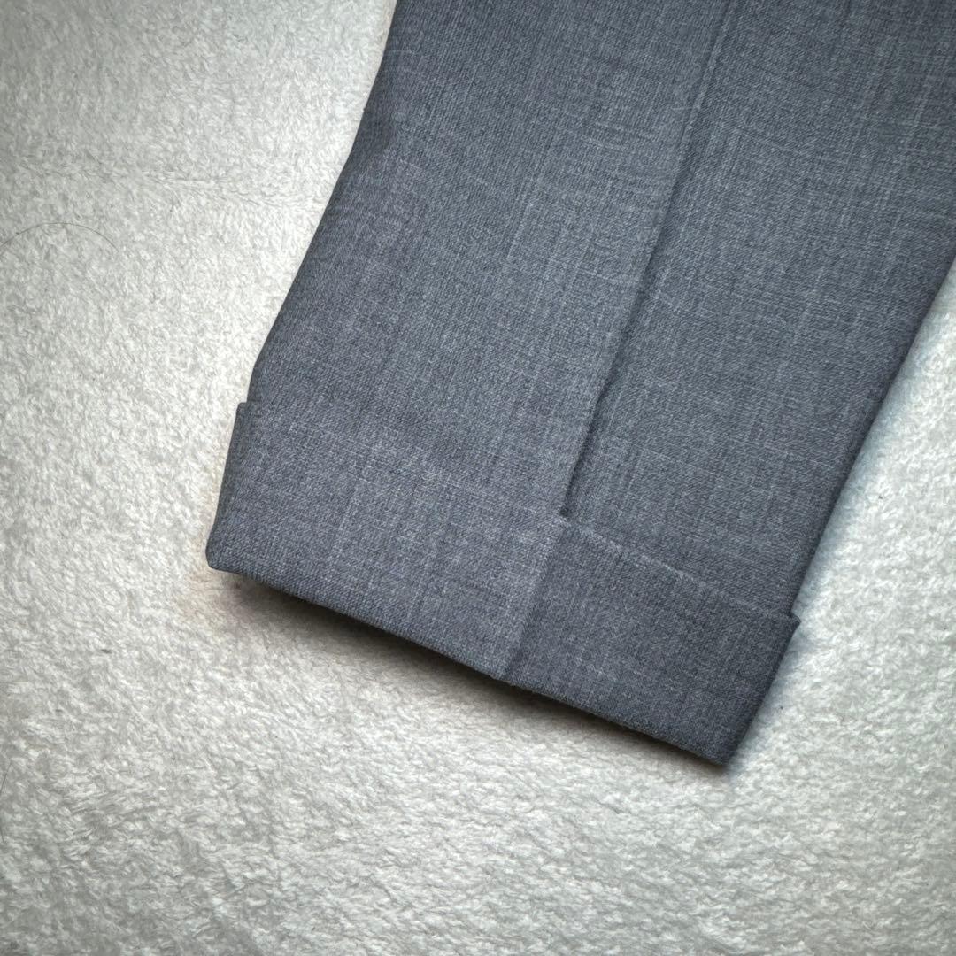 12 未使用　春夏　BRIGLIA ブリリア　イージースラックス　グレー　46M